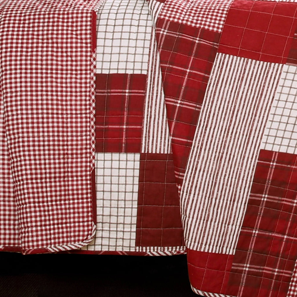 Navy King Quilt Set F158