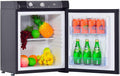 Compact Propane Electric Fridge Mini Refrigerator Absorption Cooler 1.4 Cu.Ft Black D220
