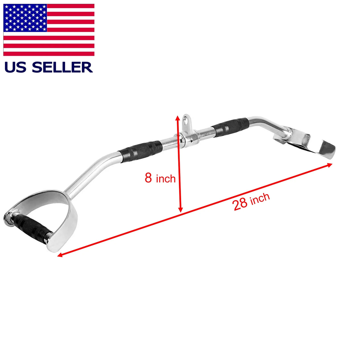 Chrome 28 inch LAT Bar Handle H5906