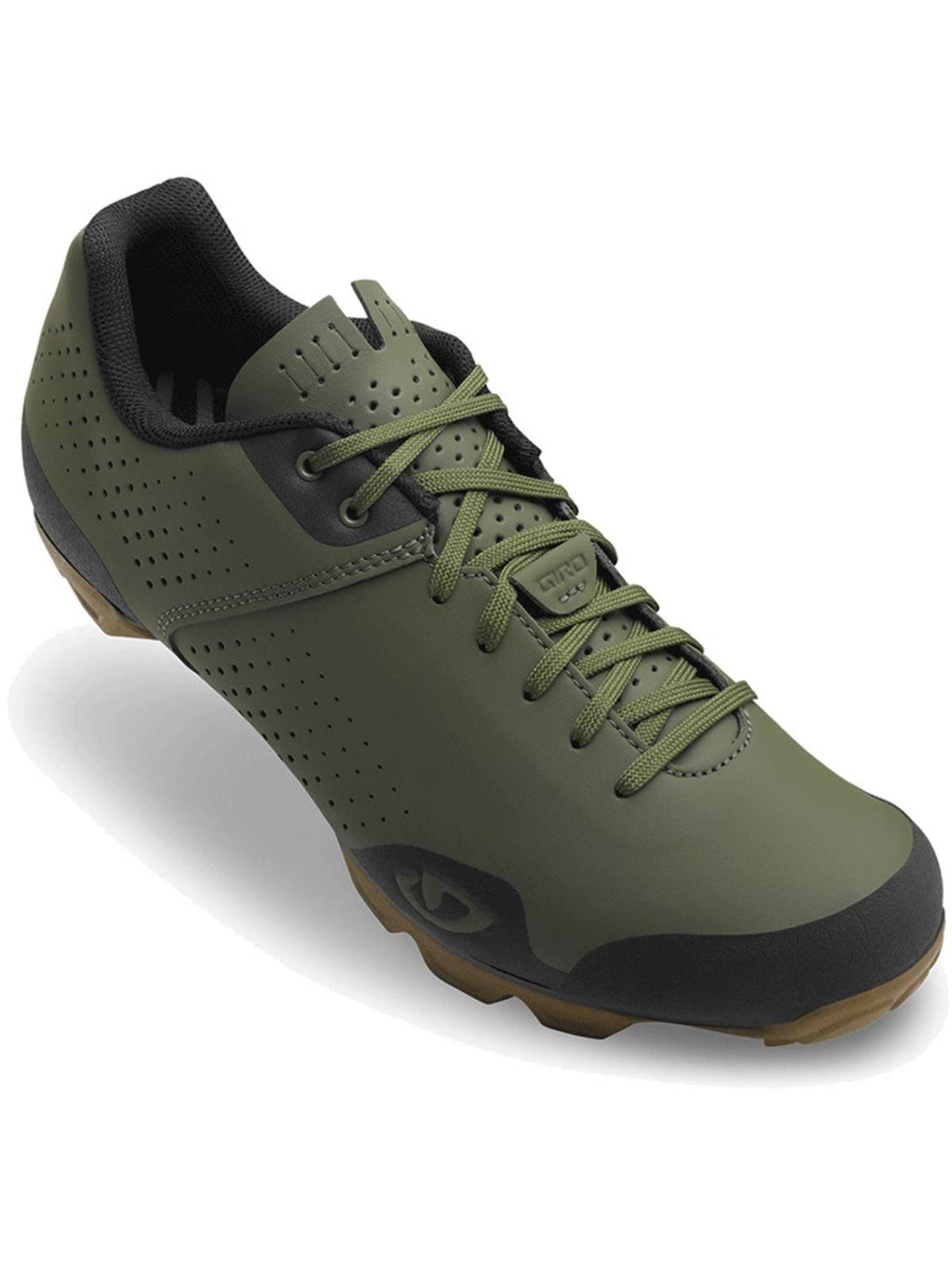 Olive Gum Lace-Up Shoes I76743