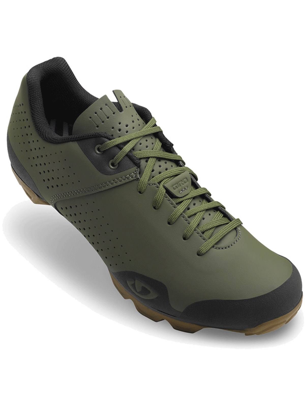 Olive Gum Lace-Up Shoes I76743