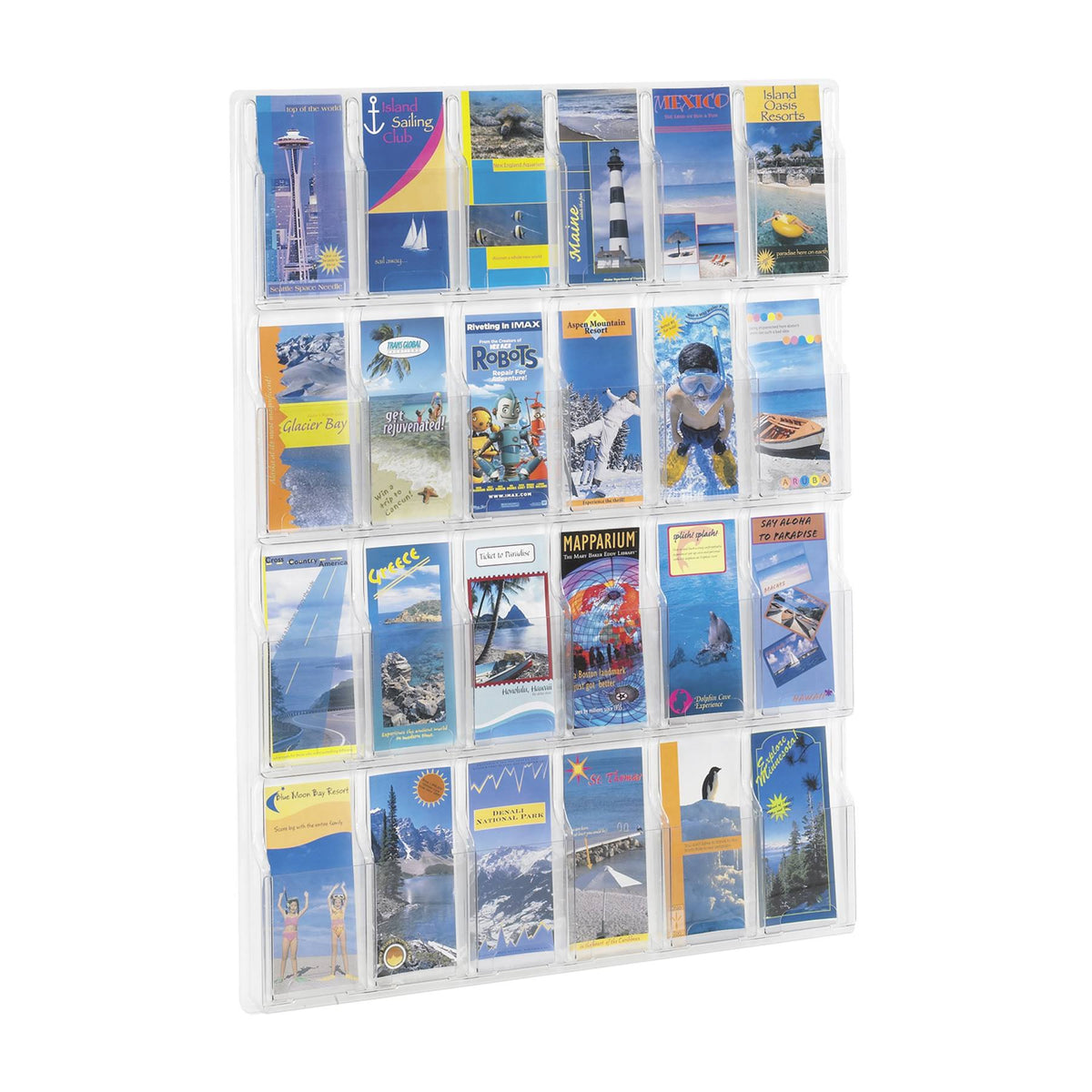 Clear Pamphlet Display M12504