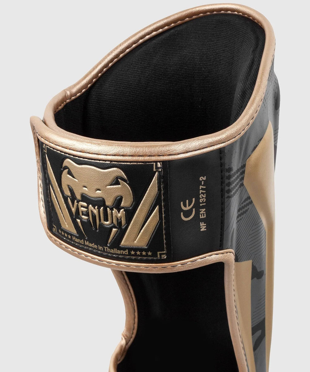 Elite Shin Guards Dark Camo Gold XL N22082