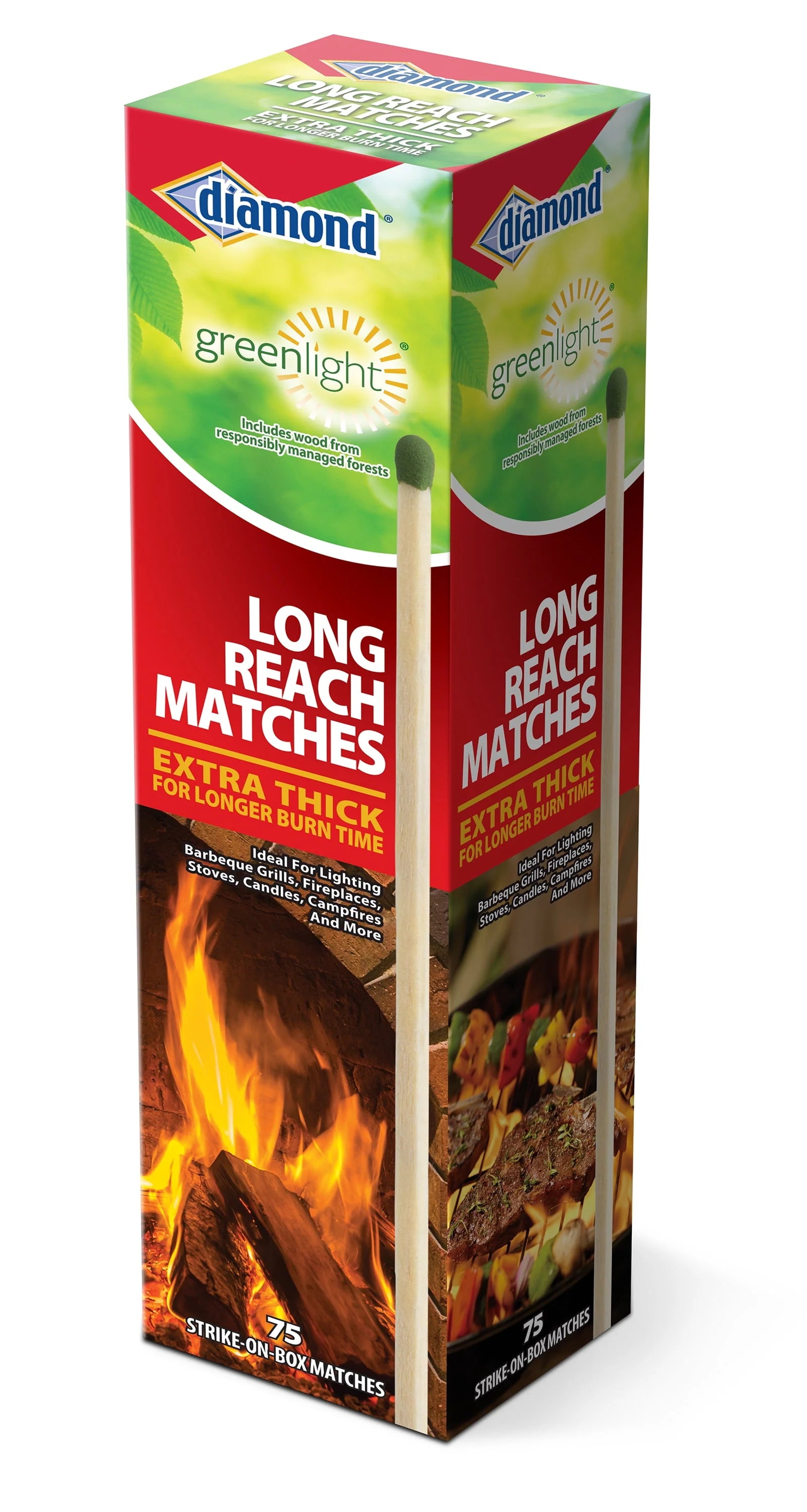 75 Count Long Reach Matches J853096