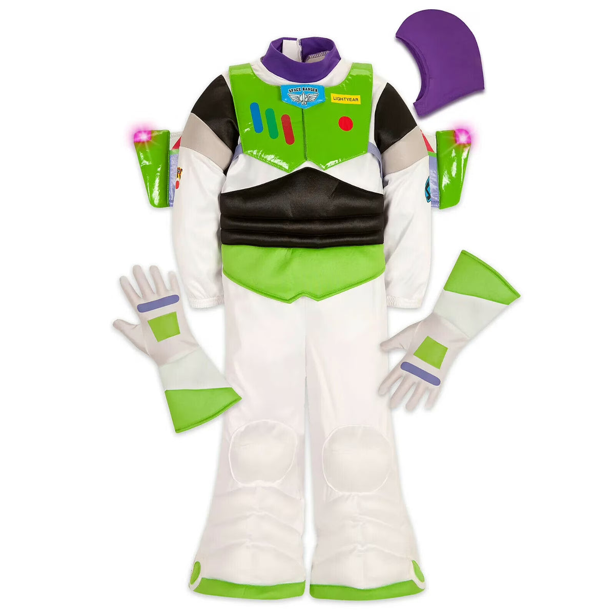 Toy Story Buzz Lightyear Light Up Costume Set Size 5/6 T307890
