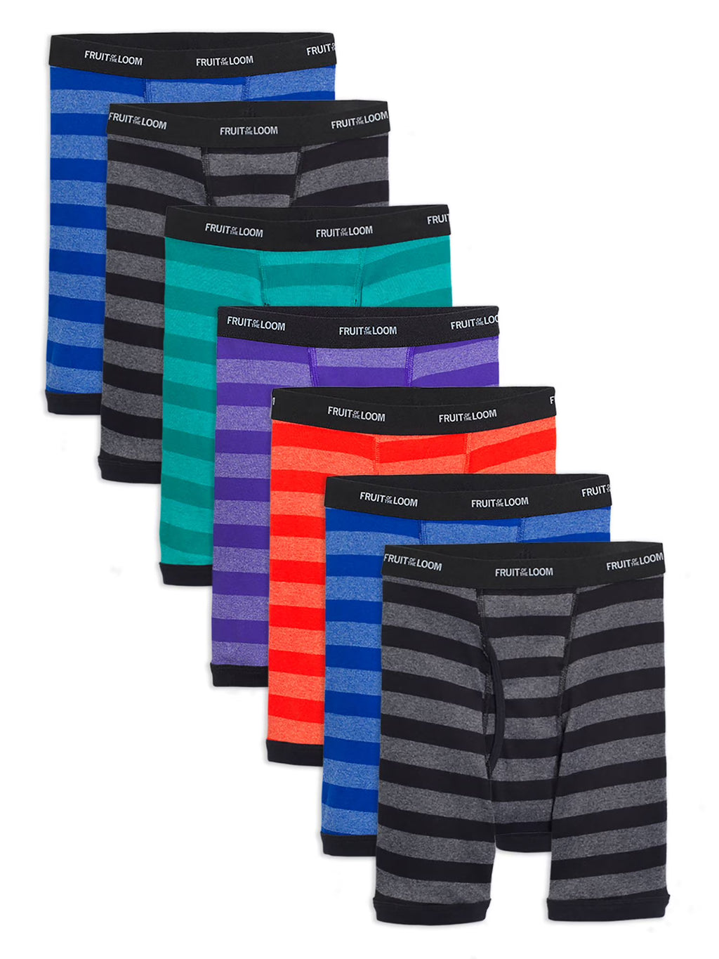 Cotton Boxer Briefs 7 Pack V85227
