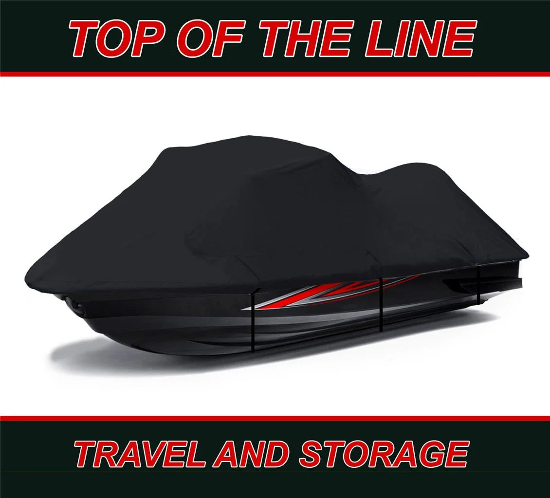 Black 600 Denier JetSki Cover M128