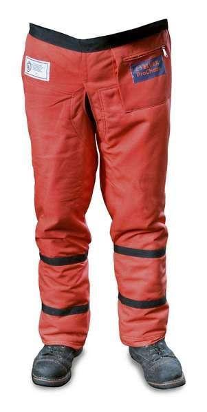 Orange Chain Saw Chaps, 33 in Q68616