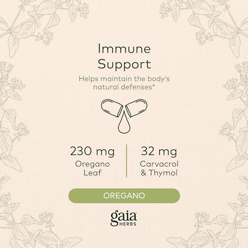 120 Vegan Liquid Phyto-Capsules Oregano Oil Supplement Q651710