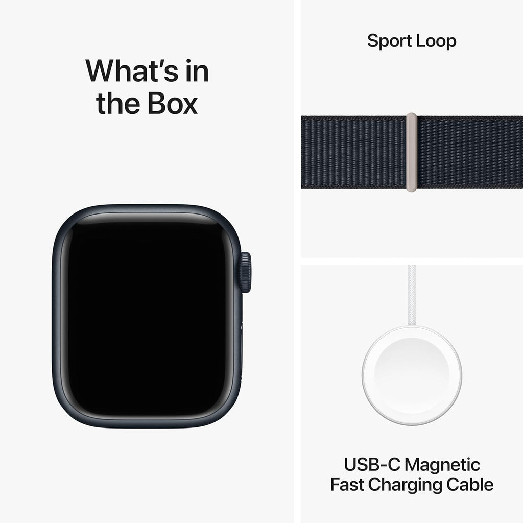 Midnight Aluminum 41mm Smartwatch with Sport Loop M6367