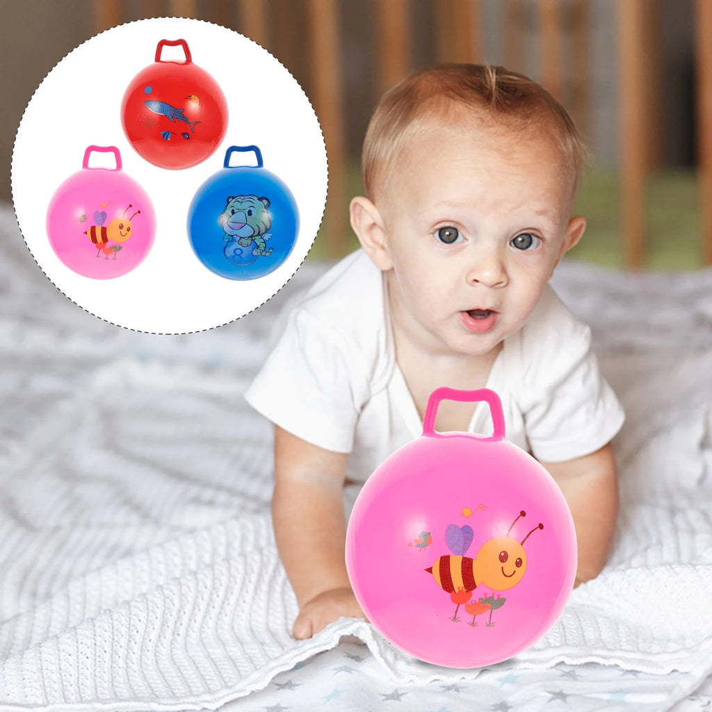Inflatable Hopper Balls with Handle Educational Toy Z778