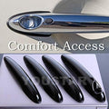Door Handle Cover with Push Button Gloss Black Pack of 2 B742433