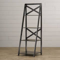 Black Ladder Bookcase K7107