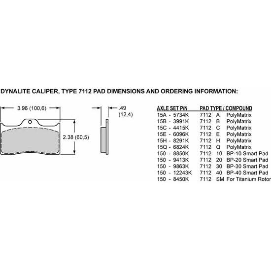 Forged Dynalite Caliper V490