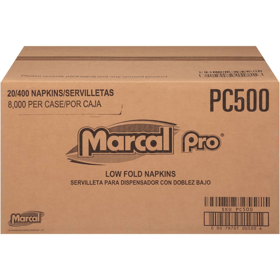 White 6.5x22 Length x 12x22 Width Napkin Dispenser Q127996