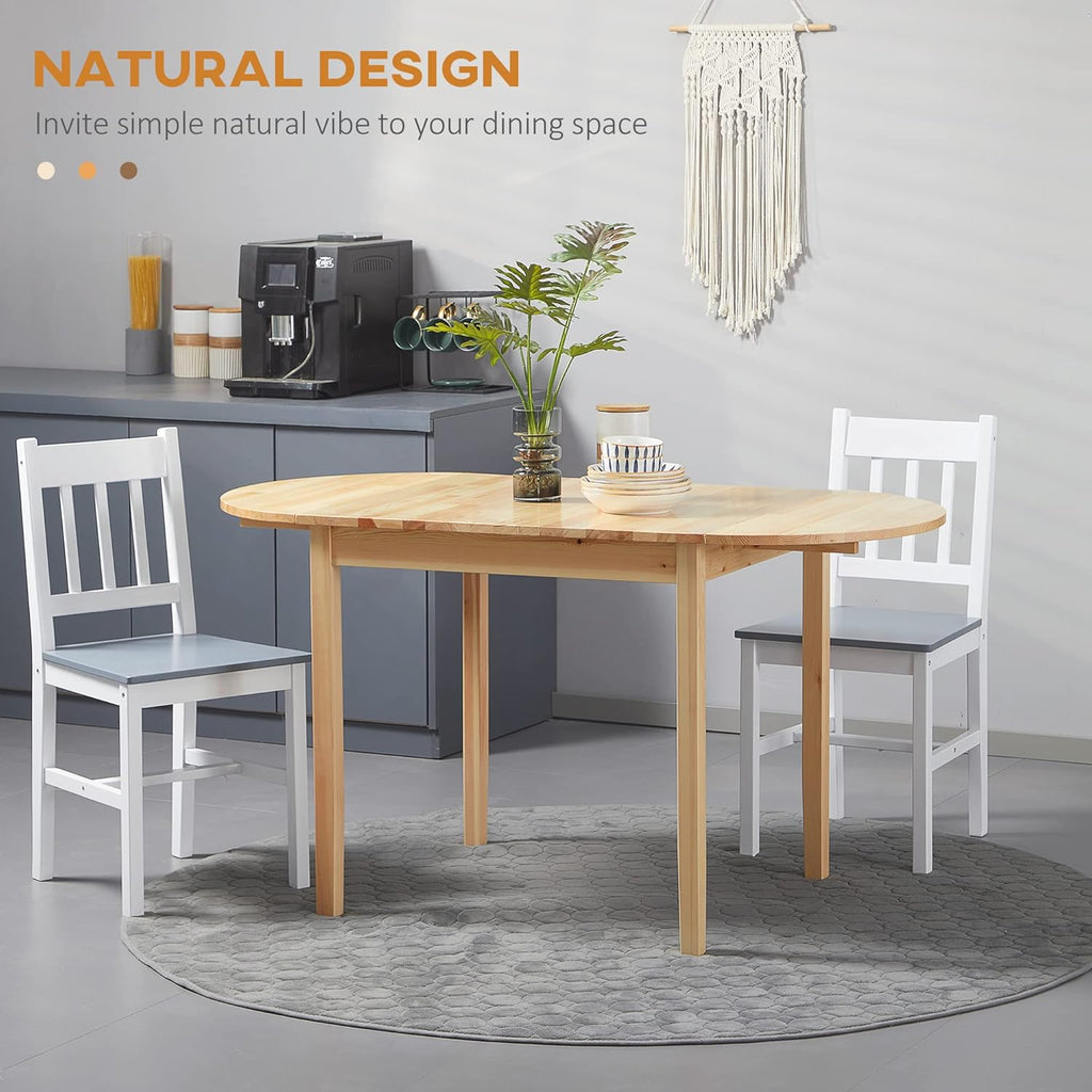 Solid Wood Drop Leaf Dining Table V883738