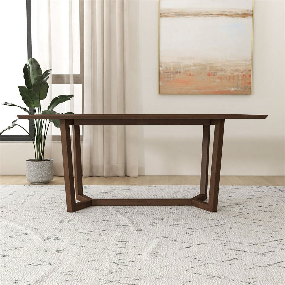 Walnut Dining Table X159