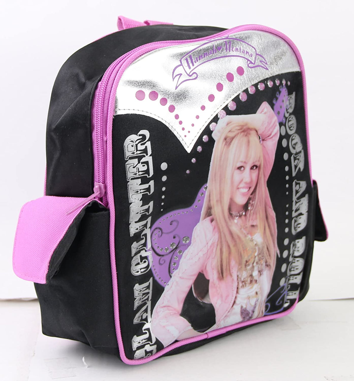 Black & Purple Kid's Backpack Z9515