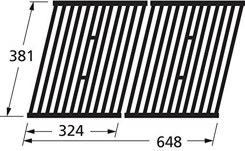 Matte Cast Iron Cooking Grids C2311