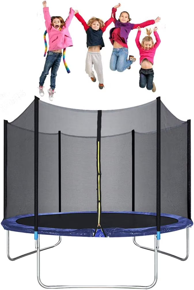 10 FT Trampoline with Safety Enclosure Net Y1884