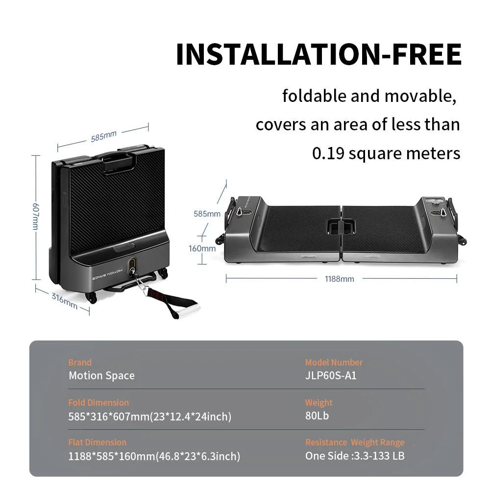 6 in 1 Home Gym Fitness Equipment with APP K5523