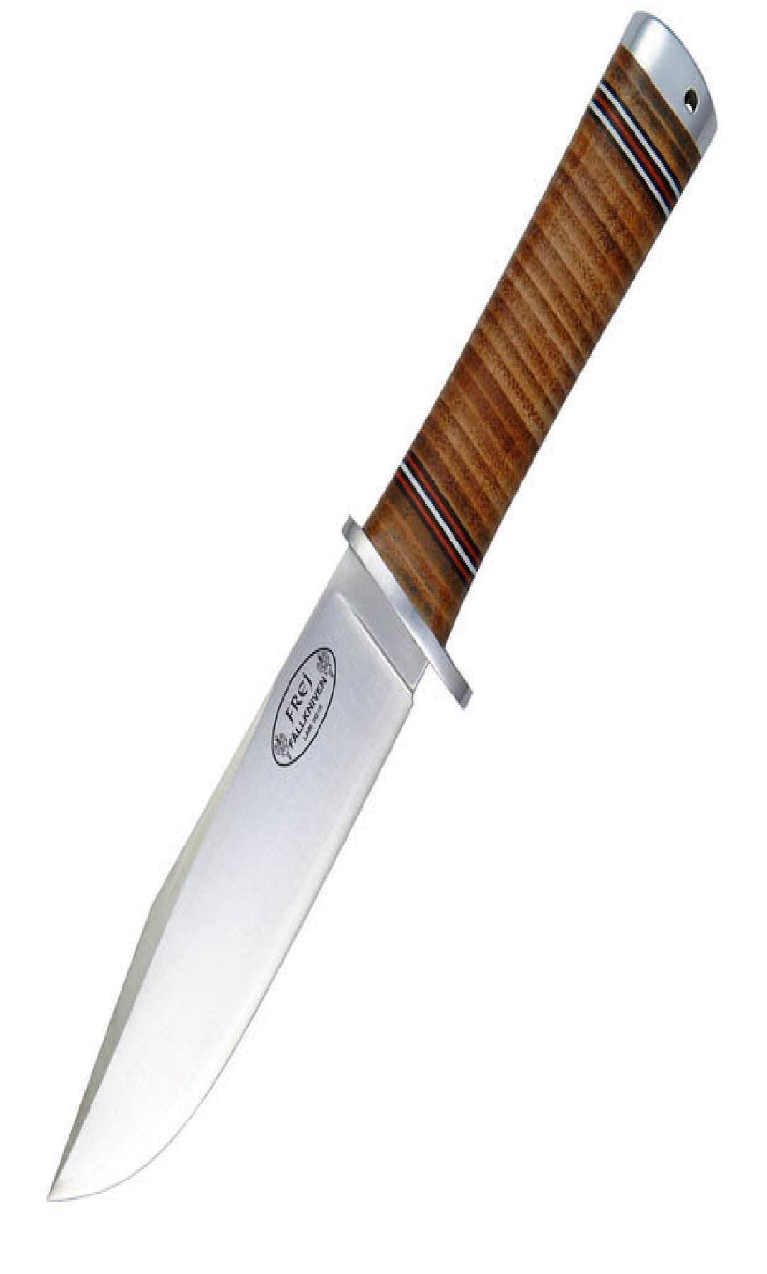 Fixed Blade 5.1 in Satin Blade Leather Sheath W255