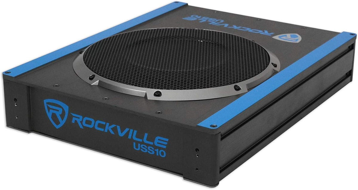 10 800w Slim Under-Seat Active Powered Car Subwoofer P4840