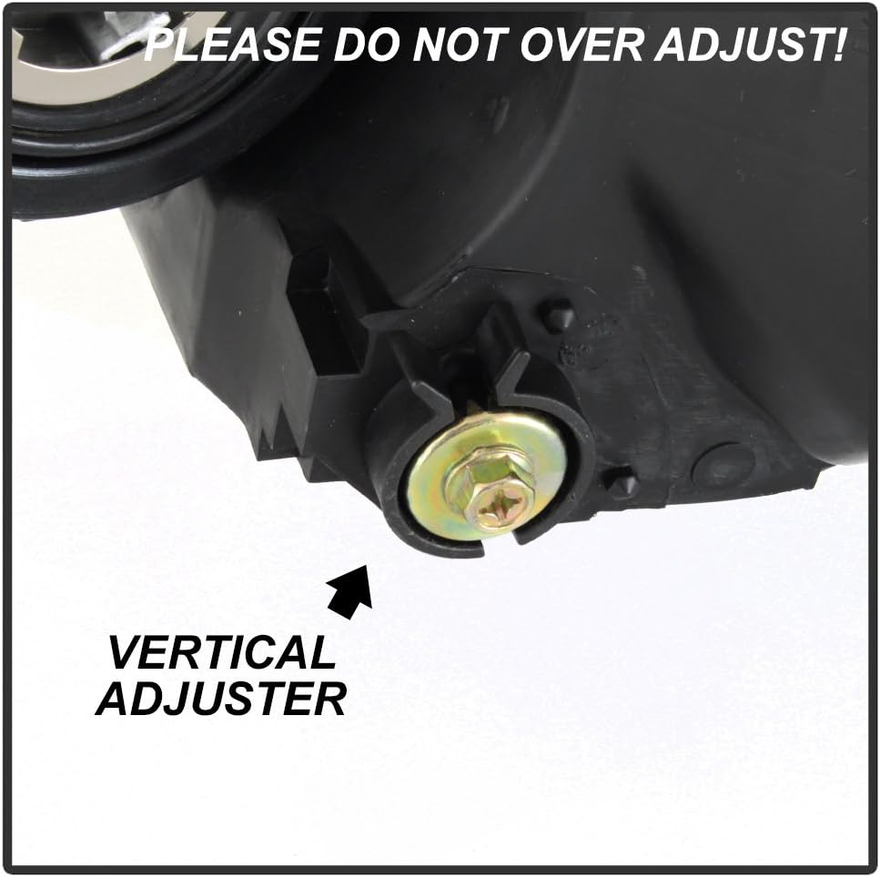 Black Housing Headlights for 2006-2011 Honda Civic 4-Door Sedan D12478