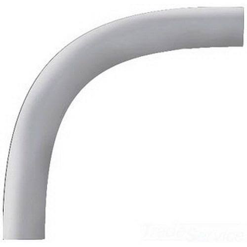 Sch 40 90 Degree ELBOW; 6 inch, Plain, Rigid PVC S565