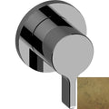 Three Way Diverter Valve Trim Plate with Handle in Olive Bronze E129