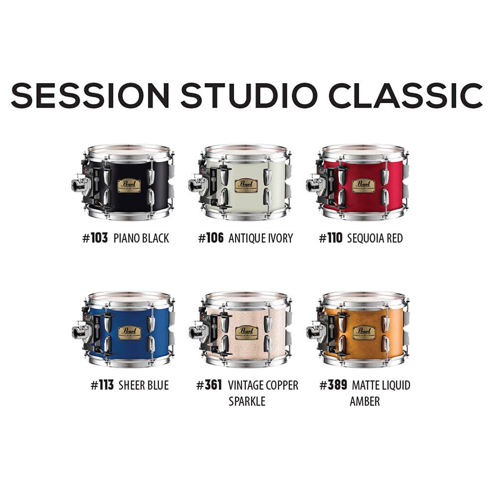 14 inchx10 inch Session Studio Classic Tom, Liquid Amber (Matte) B130