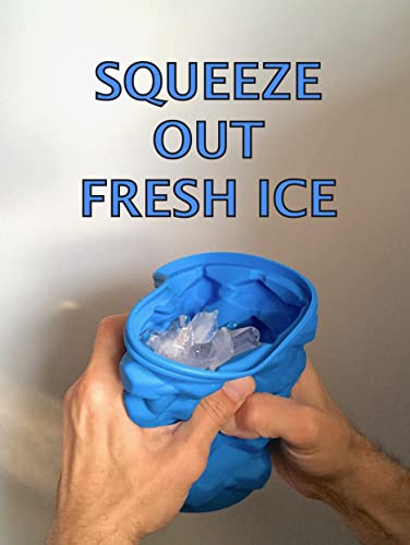 Ice Cube Maker Silicone Bucket with Lid P270