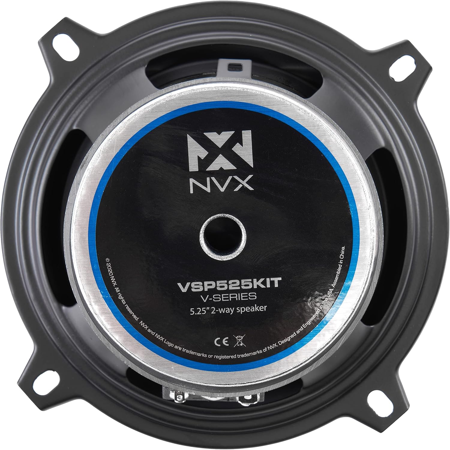 750W Peak 5.25" 2-Way Component Speaker System with 25mm Silk Dome Tweeters J43596