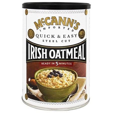 12 Canisters Steel Cut Oats A154210