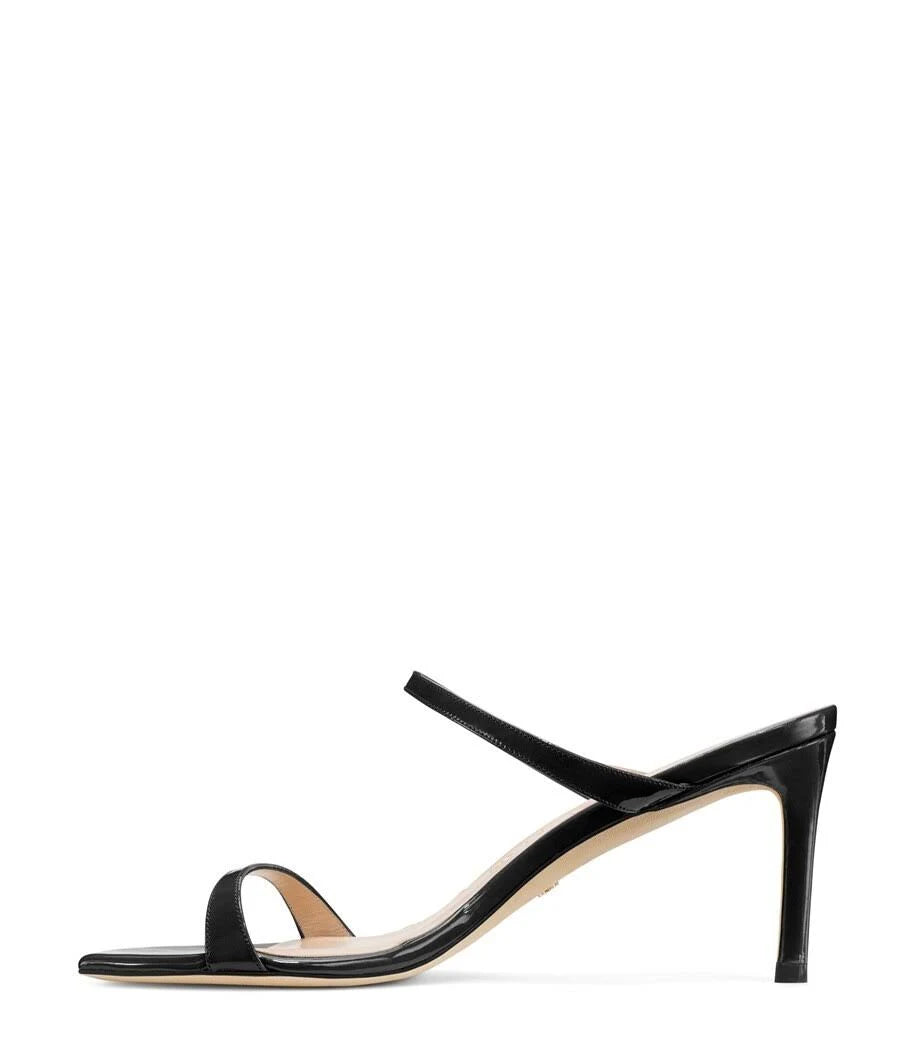 Silver Metallic Snake Embossed Leather Shoes P36845