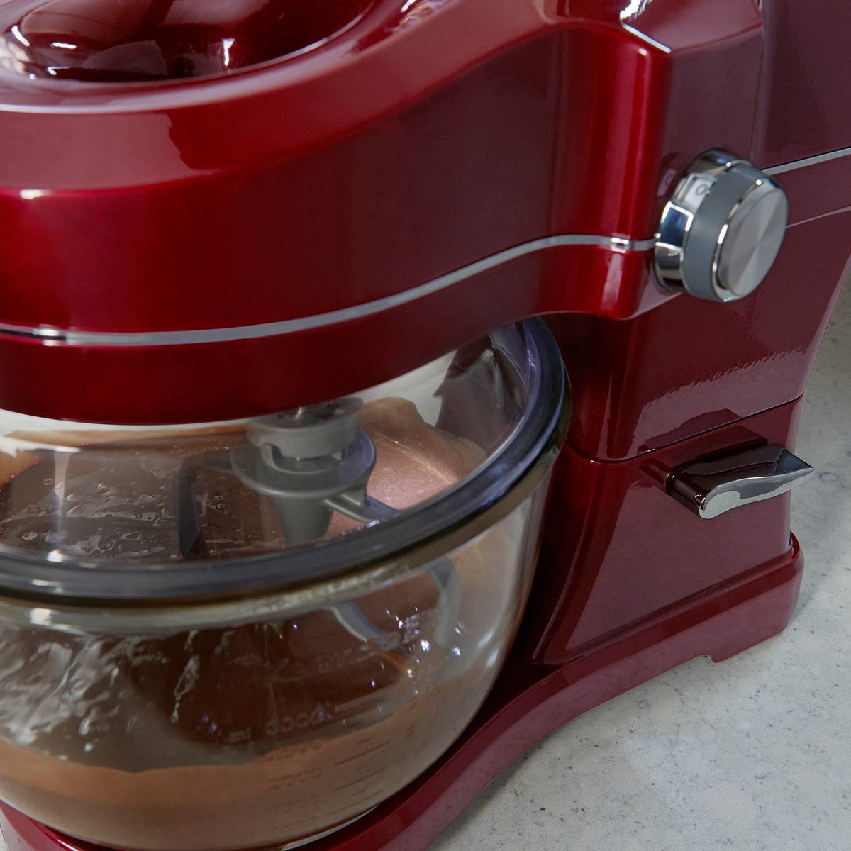 Red 5 Quart Stand Mixer C9218