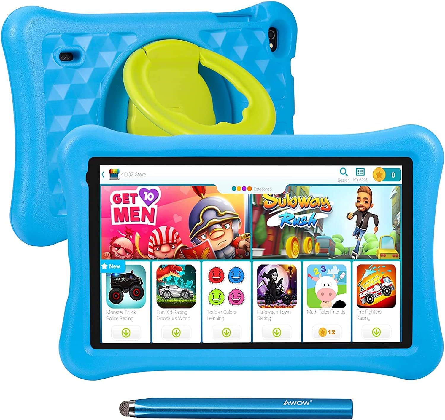 10.1 inch Kids Tablets Android 10 Go 2+32GB ROM Blue C415300