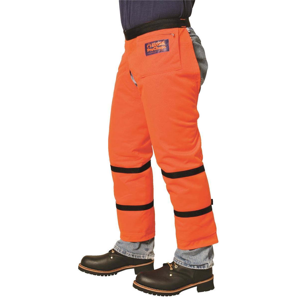 Orange Chain Saw Chaps, 33 in Q68616