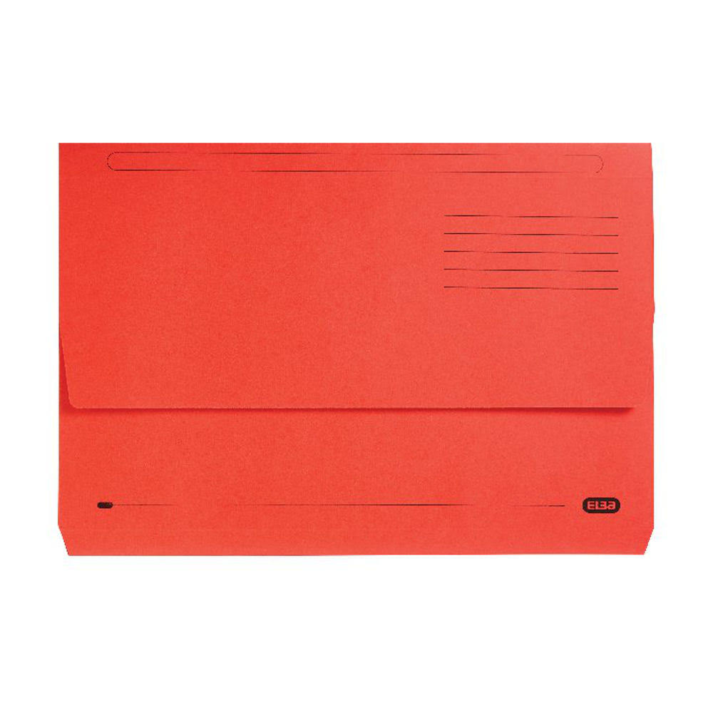 Red Foolscap Document Wallet Pack 25 Z667