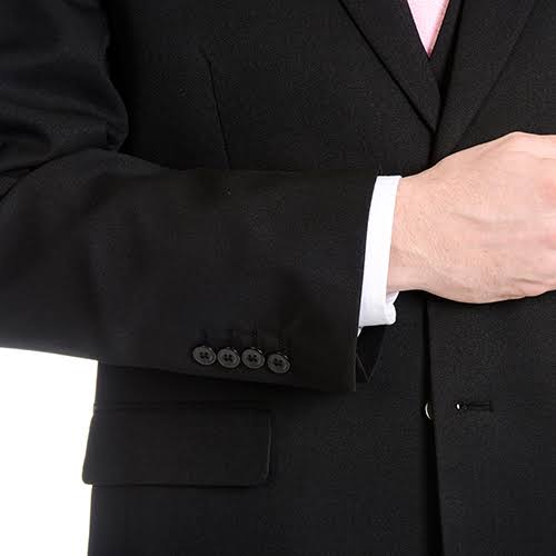 Grey 40 Long Vested Suit R53361