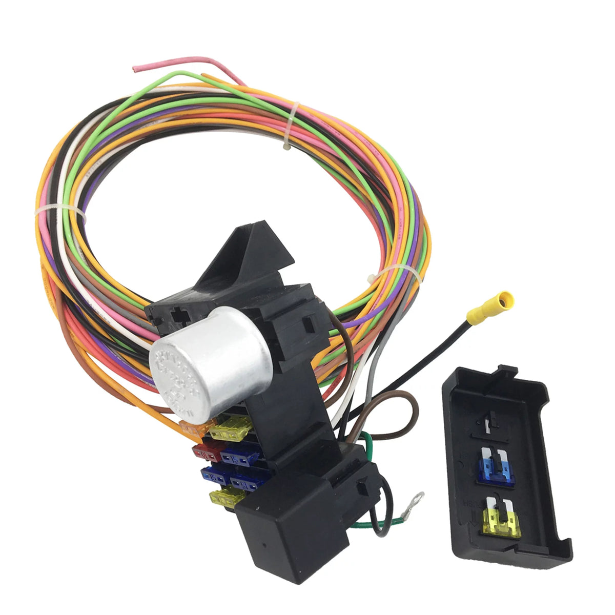 10 Circuit 8 Fuses Basic Wire Harness Fuse Box 12V H23798