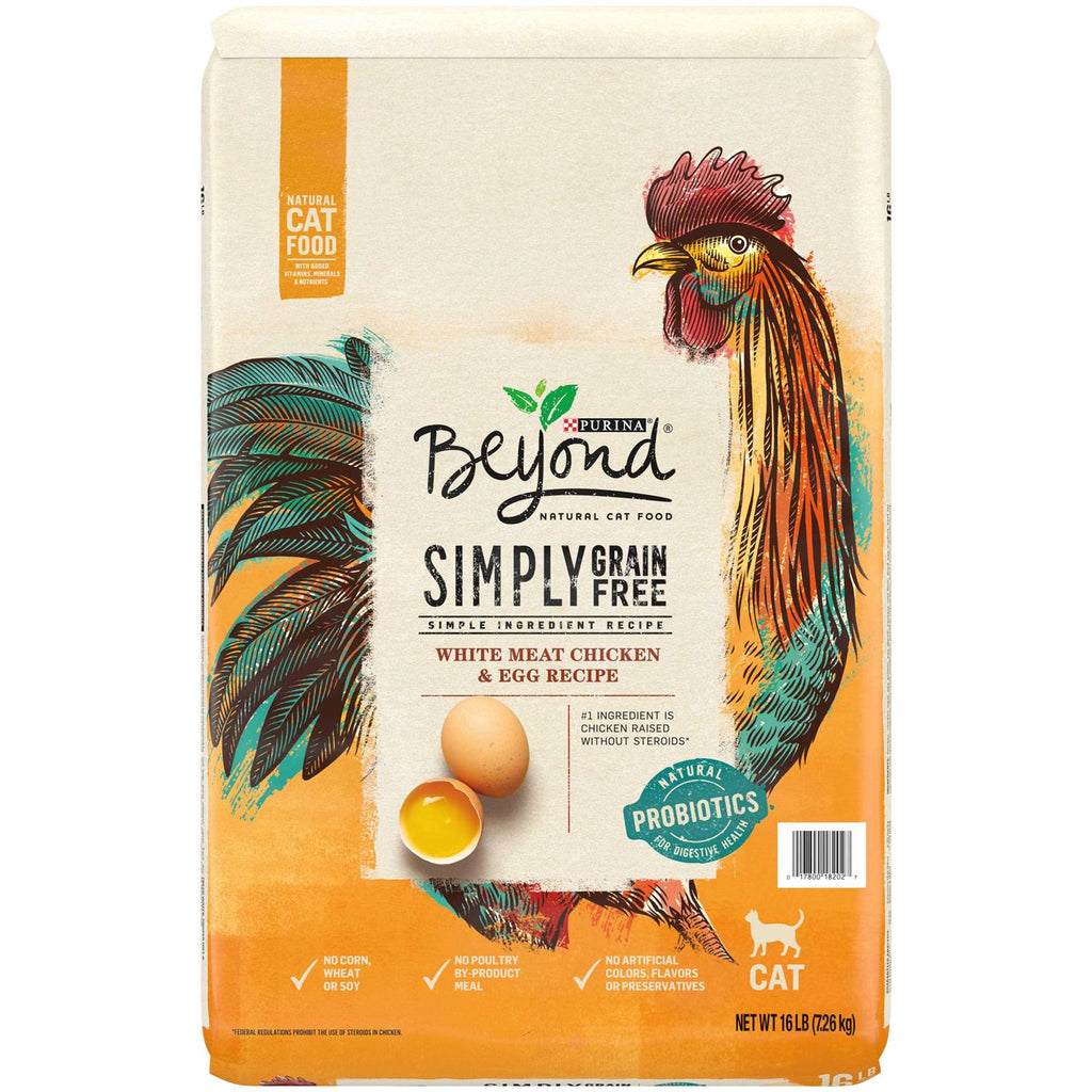 Grain Free White Meat Chicken & Egg Recipe Natural Dry Cat Food Q3862