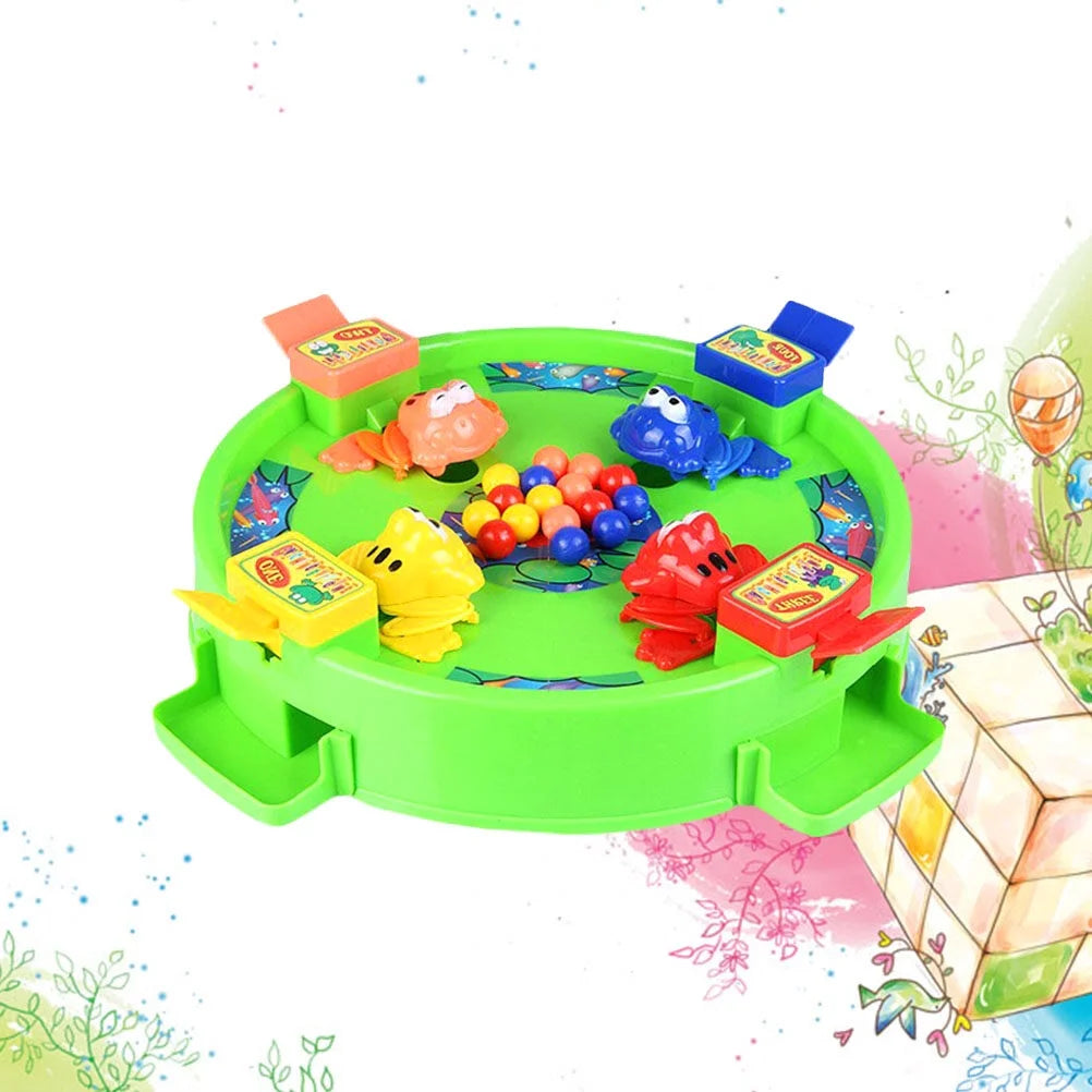 3D Battle Board Games Frogs Eating Balls Play Toy Set Table Game J972106