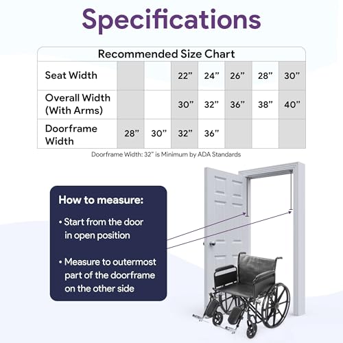 26" Heavy Duty Bariatric Wheelchair - Black - Removable Desk Arms and Elevated Leg Rests - 700LB Capacity - Nylon Seat C962