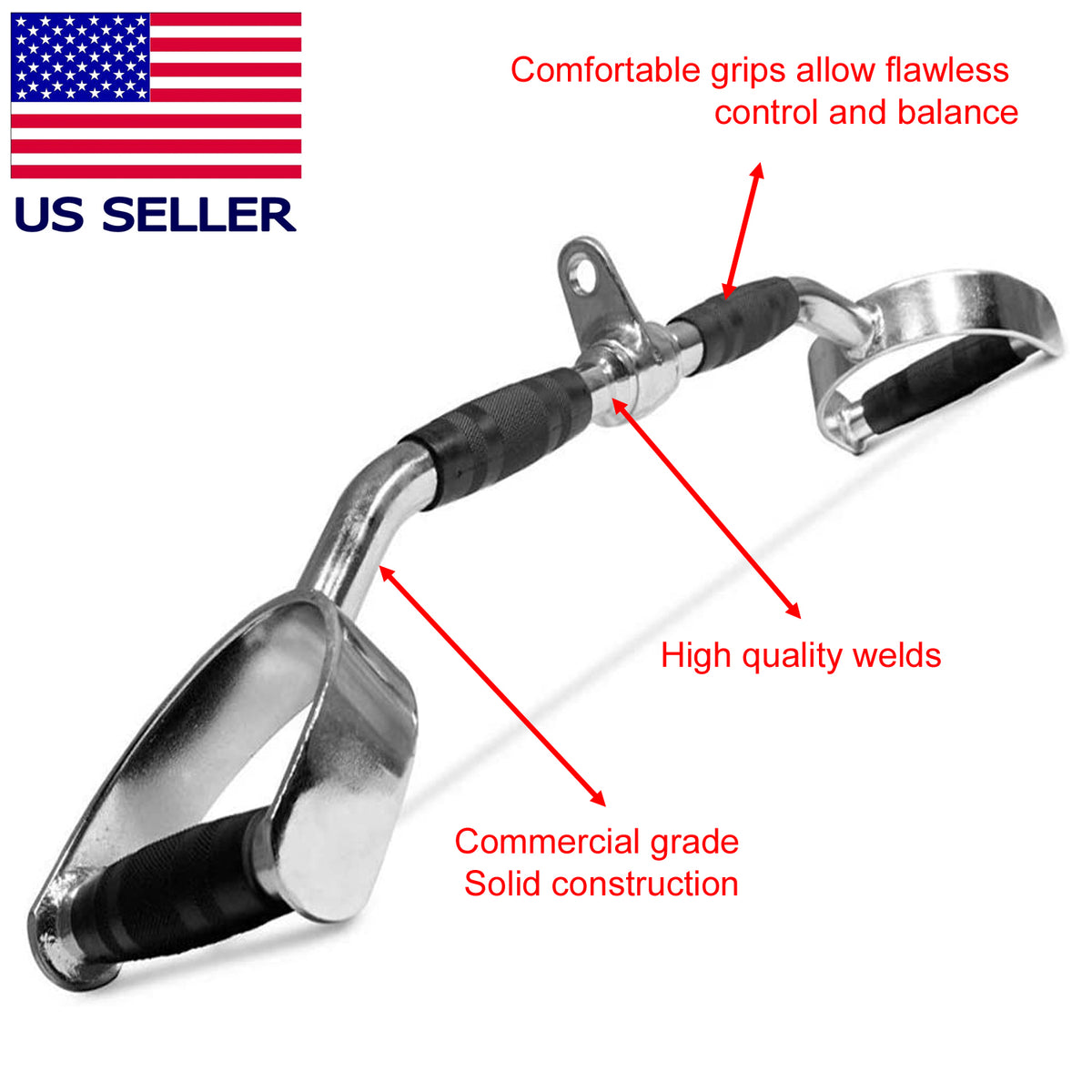 Chrome 28 inch LAT Bar Handle H5906