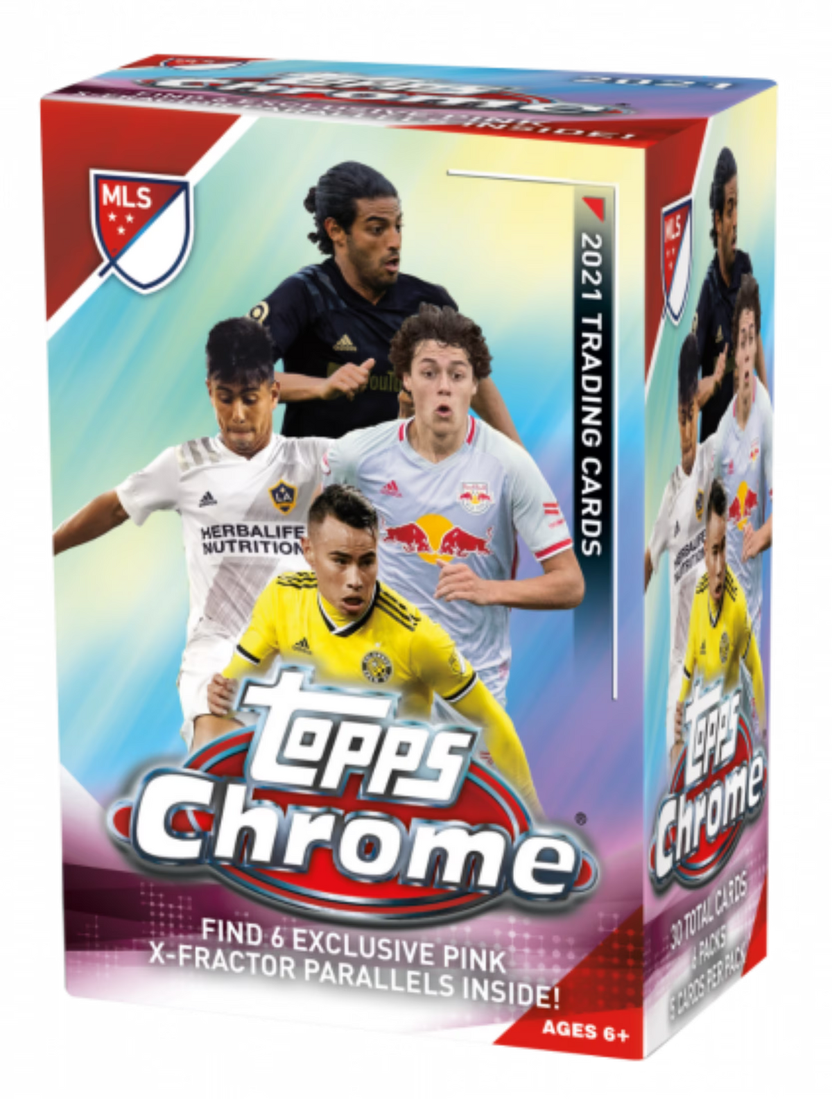 2021 Topps Chrome MLS Soccer Trading Cards Blaster Box E41874
