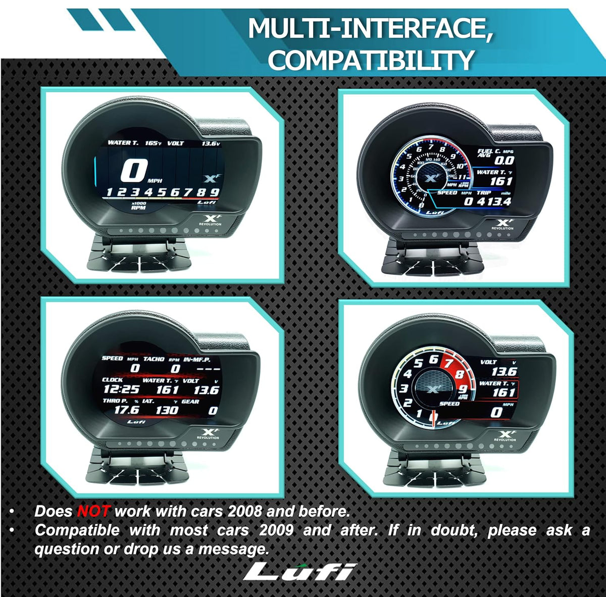 OBD2 Gauge Display Head Up Display R663451