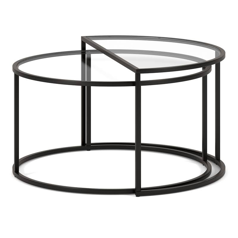 Blackened Bronze Nested Coffee Table Set N7713