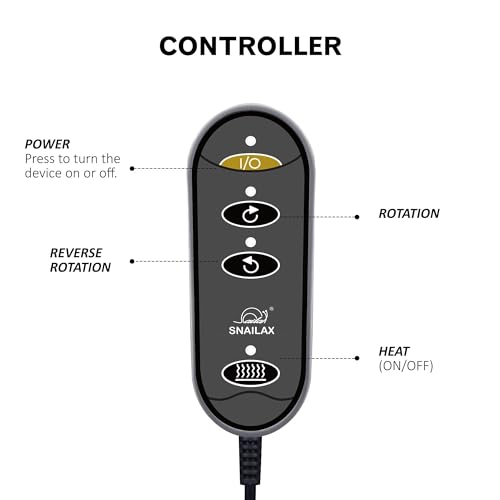 Foot Massager with Heat, Shiatsu Foot and Back Massager R11996