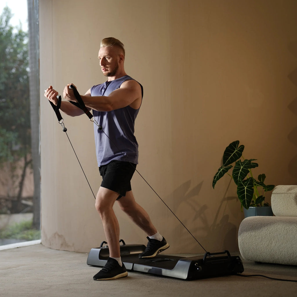 6 in 1 Home Gym Fitness Equipment with APP K5523